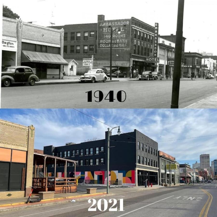 Historic Revival Downtown Memphis Exterior foto